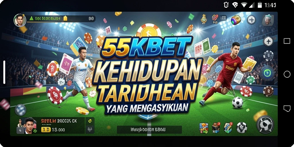 Tangkapan layar utama 55KBET menunjukkan pengalaman taruhan yang menyenangkan.
