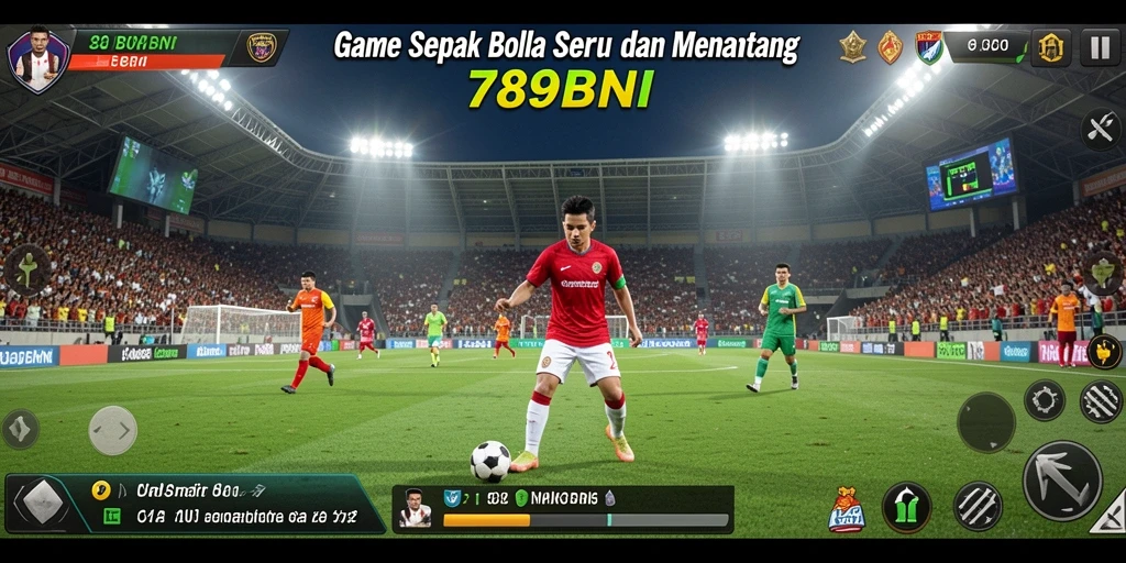 Tampilan gameplay seru dan realistis dari 789BNI.