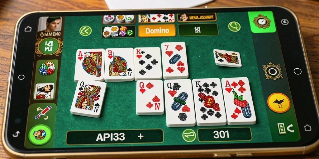 Tampilan gameplay seru dari API33 dengan grafis menarik.