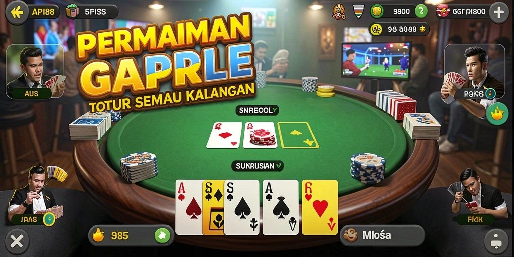 Tampilan gameplay seru dan menarik dari API88.