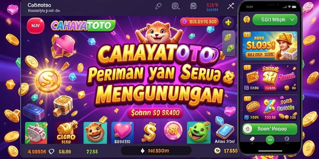 Tampilan menarik dari gameplay CAHAYATOTO yang penuh warna.