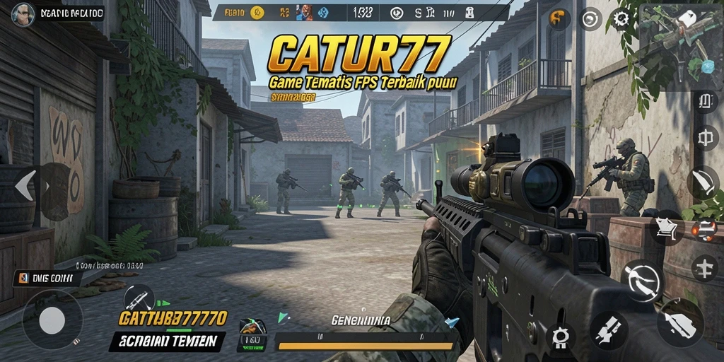 Tampilan gameplay CATUR777 dengan aksi intens dan grafis menawan.