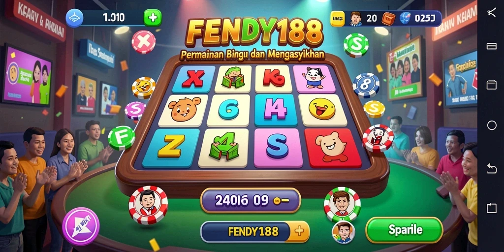 Tampilan gameplay seru FENDY188 saat bermain Bingo.