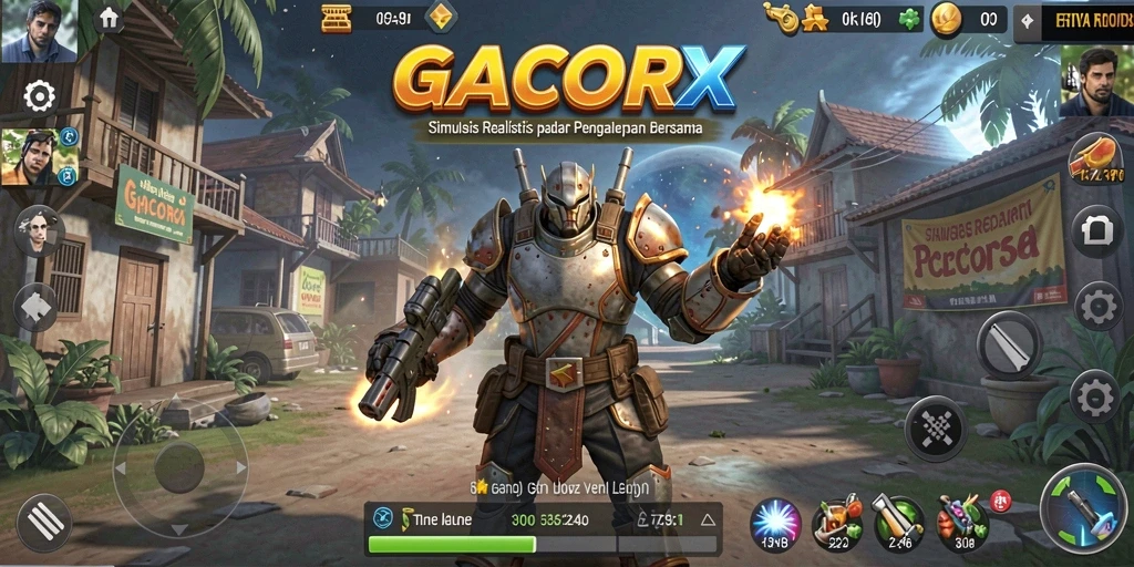 Screenshot GACORX menampilkan gameplay yang mendalam dan interaktif.