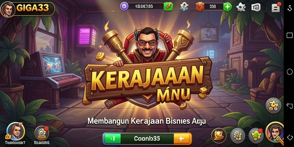Tampilan gameplay GIGA33 yang menarik dan penuh strategi Tycoon.