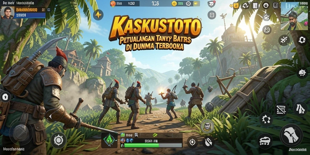Gambar menunjukkan gameplay mendalam dari KASKUSTOTO dalam dunia terbuka.