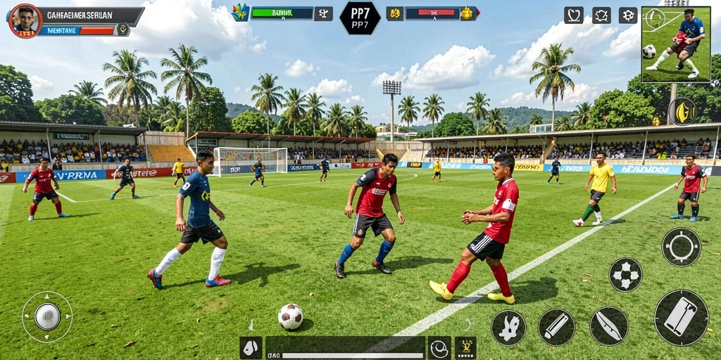 Gameplay seru PP7 menampilkan berbagai cabang olahraga.