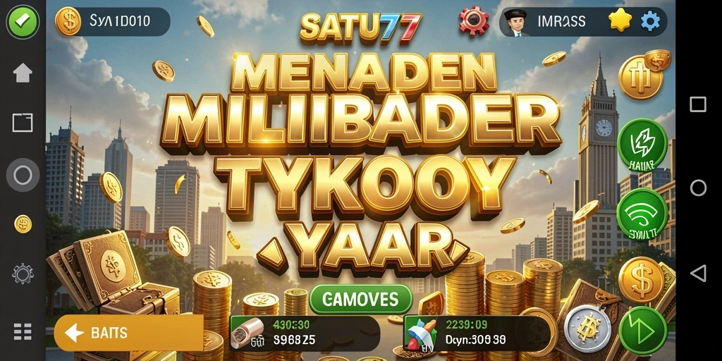 Tangkapan layar dari gameplay Tycoon yang menarik dan seru.