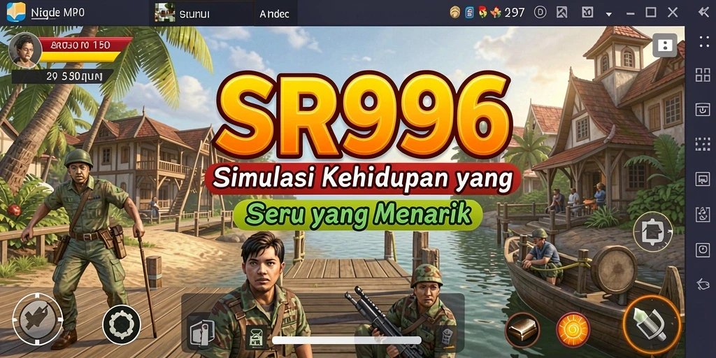 Tampilan gameplay SR996 yang menakjubkan dan realistis.