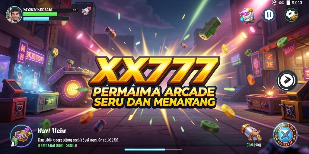 Tampilan gameplay seru dari XXX777 dengan berbagai tantangan arcade.